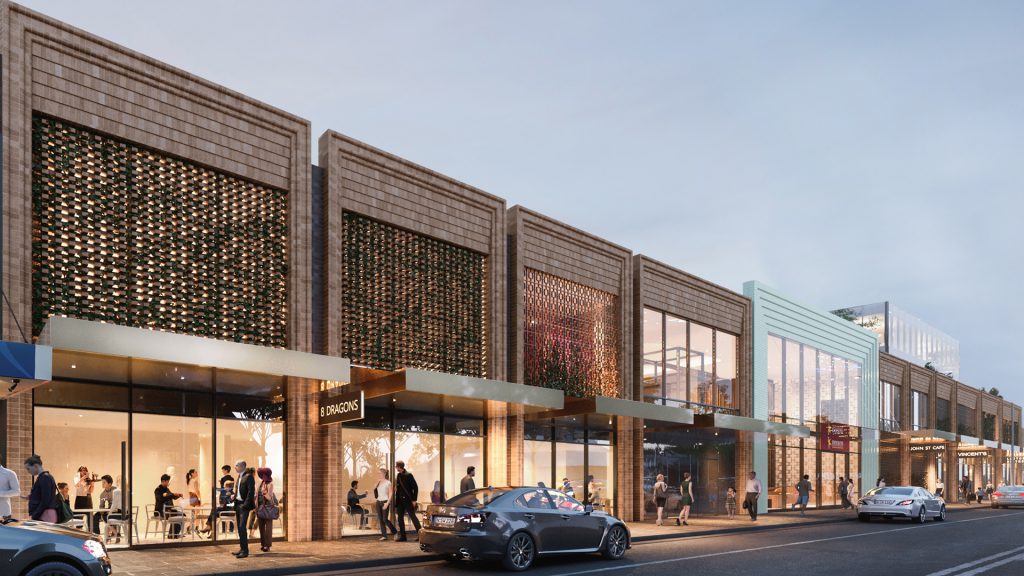 John St Facade