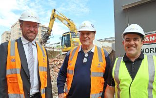 Concourse at Lidcombe Construction